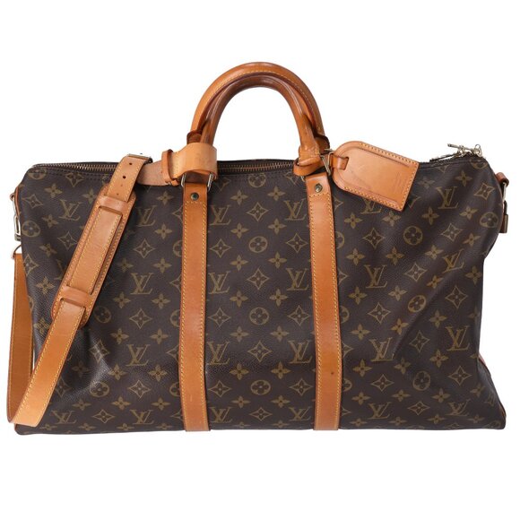 Louis Vuitton Keepall Bandouliere 50 Monogram Boston Bag M41416 - Picture 1 of 9